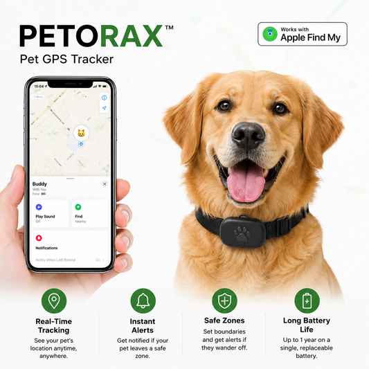 Petorax™ Smart Pet Safety Tracker