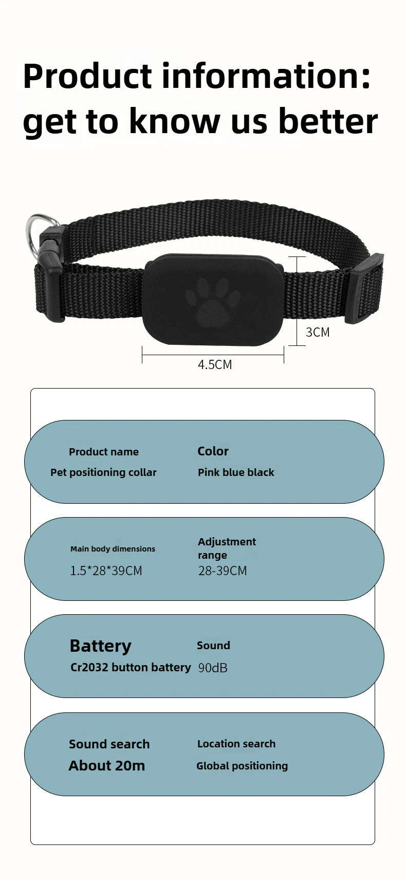Petorax™ Remote Pet GPS Tracker