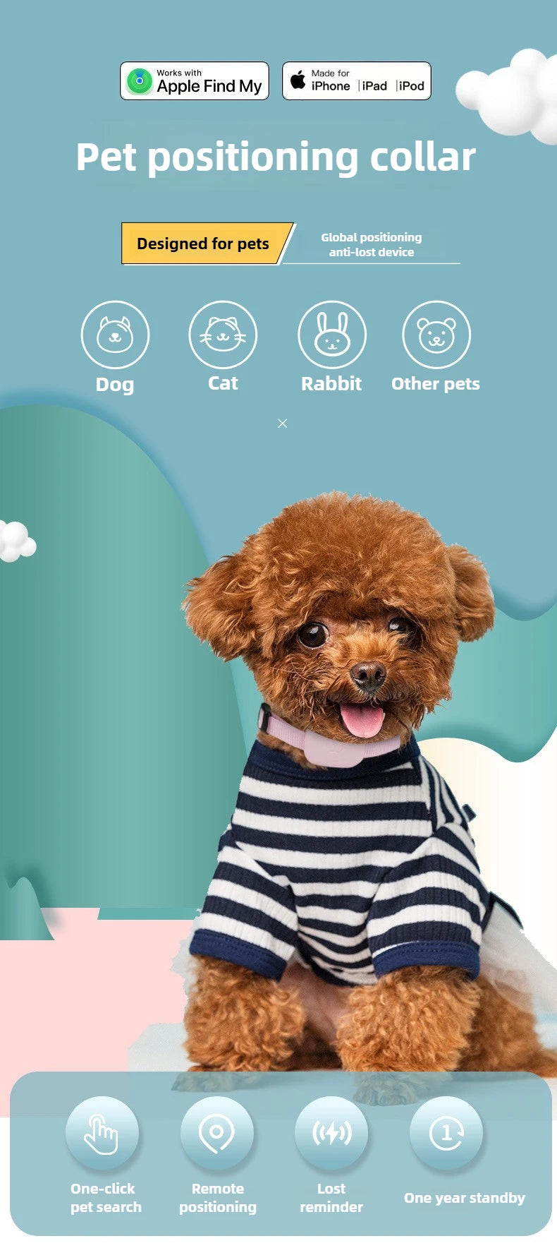Petorax™ Remote Pet GPS Tracker
